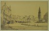 1933 - Piazza Mercato (studio)